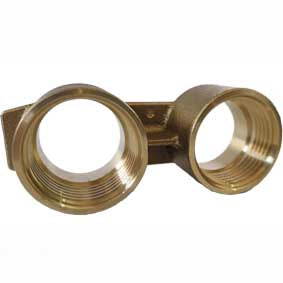 13398-10 FLECK Brass 1in BSPF Female Yoke/Manifold Fleck 5600 and 5800