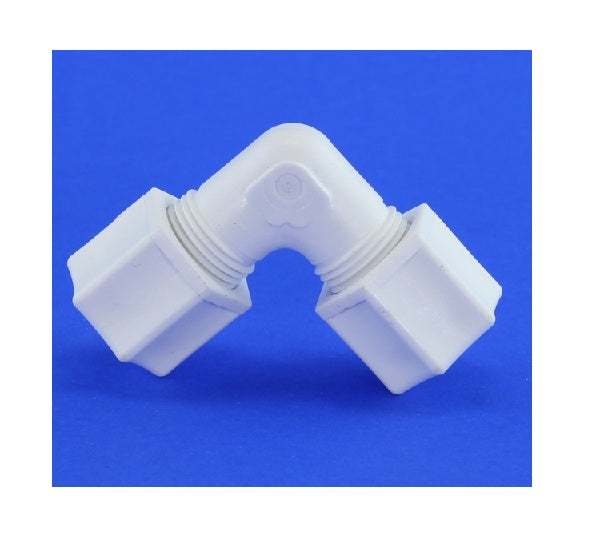 Brine Tube Compression Elbow 3/8" OD