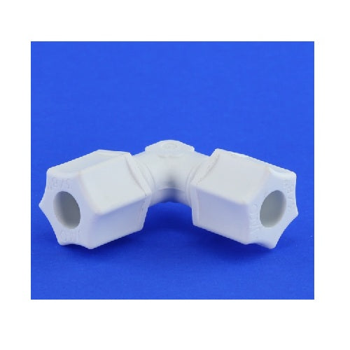 Brine Tube Compression Elbow 3/8" OD