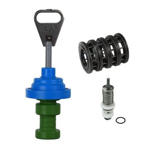 Fleck 5600 - Standard Piston Service Pack - 18089 Piston - Blue Cap for Econominder Control Valve