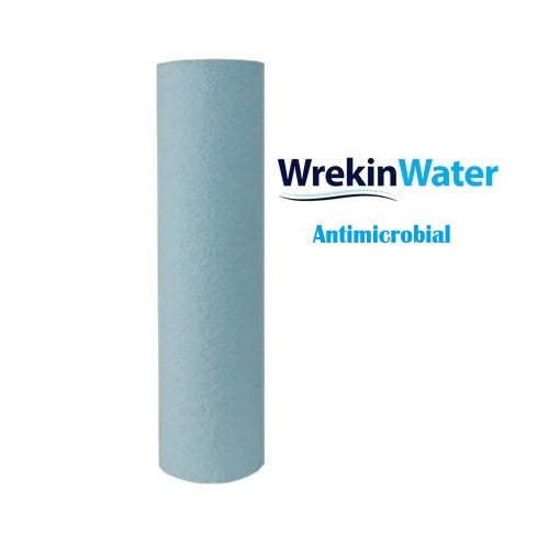 PS-AM-5-97/8 : 5µm 97/8" : Wrekin TruDepth Antimicrobial Silver Impregnated Spun Polypropylene