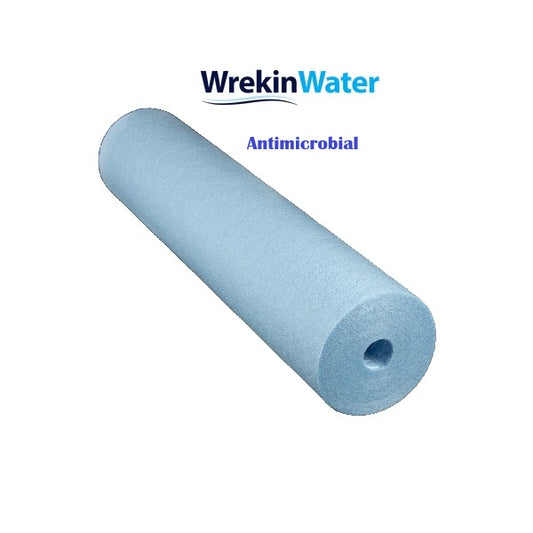 PS-AM-5-20LD : 5 Micron 20" Large Diameter Wrekin TruDepth Antimicrobial Silver Impregnated Spun Polypropylene