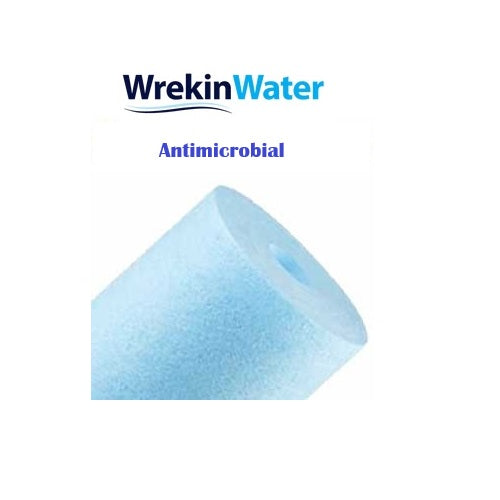 PS-AM-5-93/4LD : 5µm 93/4" LD : Wrekin TruDepth Antimicrobial Silver Impregnated Spun Polypropylene
