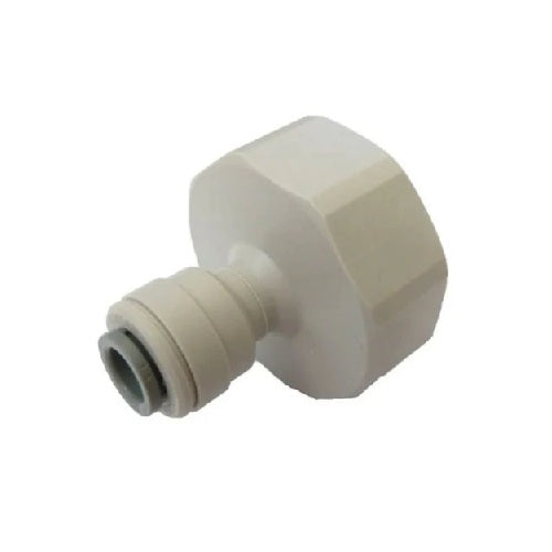 CI320816FS - 1⁄4″ × 3⁄4″ (BSP Thread) Flat End - John Guest Appliance Valve Adaptor
