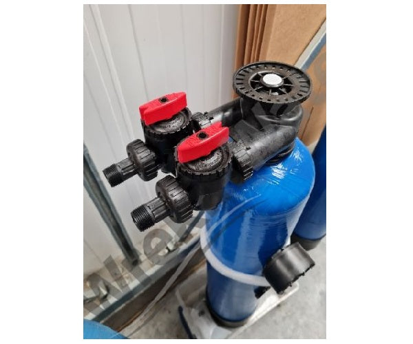 10x35 Vessel - PH Correction Systems with Clack 1190 FP In/Out head with refill port 1in (Empty Vessel)