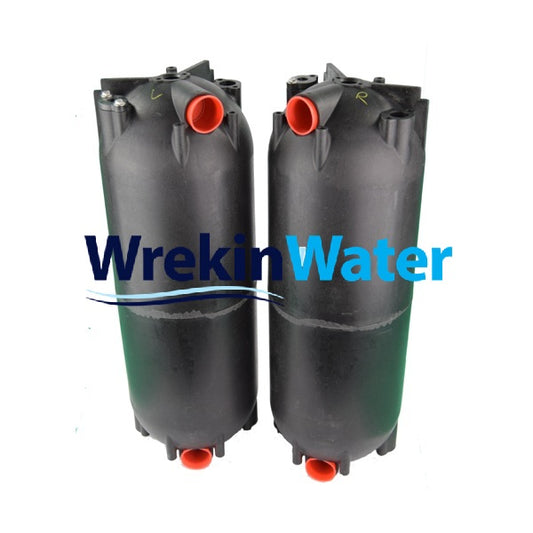 Harvey G3268 H2O Replacement Twin Tank Cylinders (Pair) | 3/4" Models with Resin Included