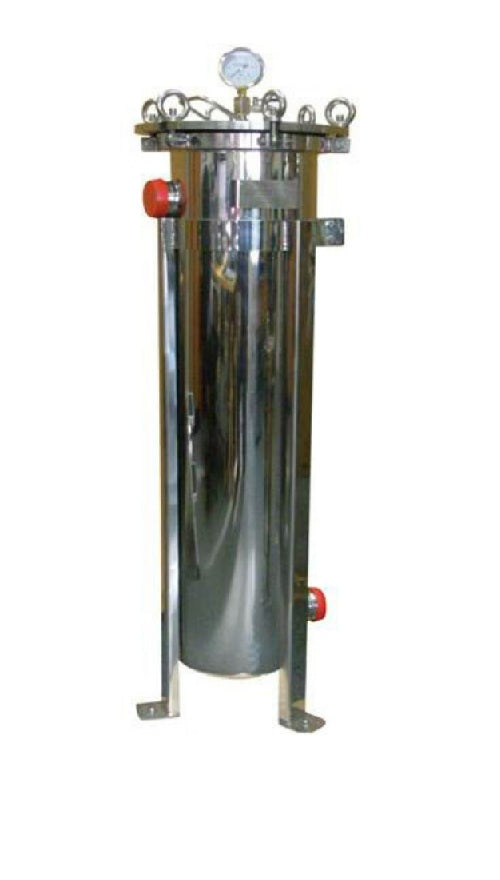 Pallas Magnetic Bag Filter DN40 1.5" 20 m³/hr 2 Pressure Gauges 2 Magnets