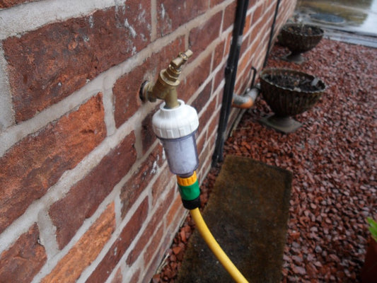 Dosal inline Refillable Scale inhibitor with Poly Phosphate for Washing Machine or Car Wash