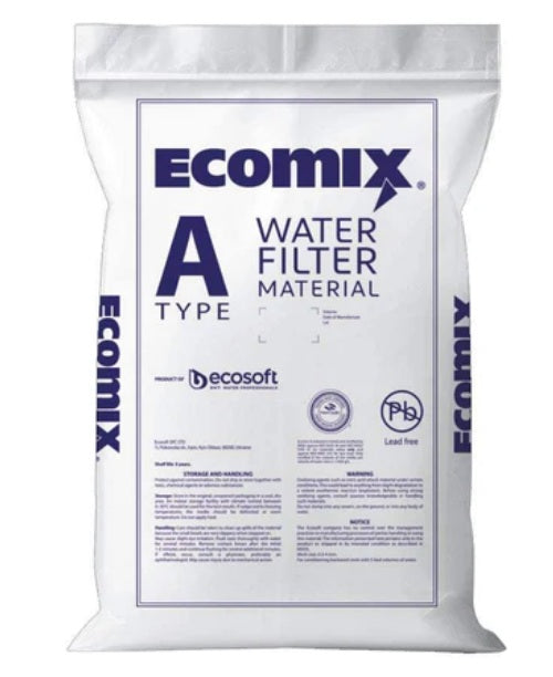 Ecomix A 25 Litres (Iron Manganese Moderate Organic Matter Ammonium Hardness)