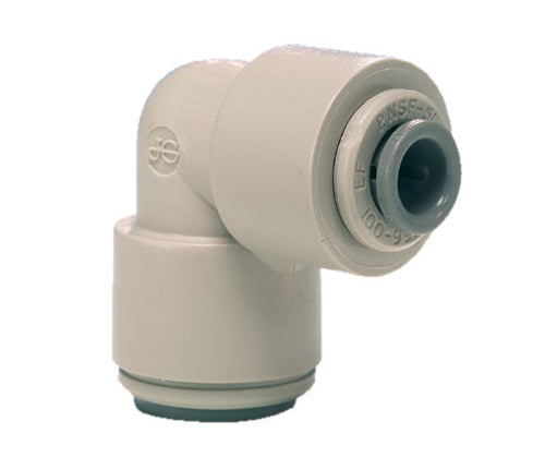 PI211208S - 3/8"x1/4" John Guest Reducing Elbow