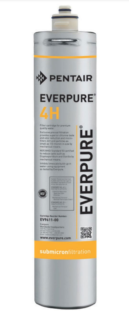 Everpure Replacement 4H Water Filter Cartridge EV9611-00 - WrekinWater