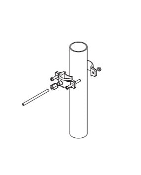 F311 - Drain Saddle Clamp for RO Waste Pipe Connection 1/4" Tubing
