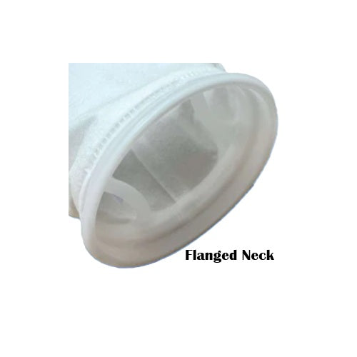 Size 4 - EBSN - Nylon Mesh with Standard Flanged Neck - Economic  Bag 4"x14" - Single Layer