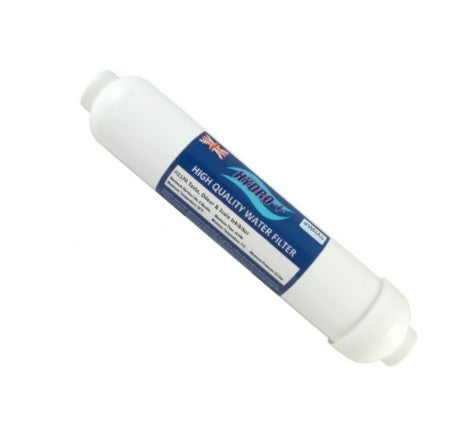 H10PA Hydro + GAC Inline Filter with 1/4in Push Fit Connections