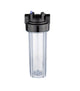 SL10-SC Filter Housing 1/4"BSP Ports with CLEAR BOWL 106676
