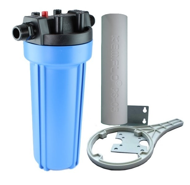 HD10 - Heavy Duty 10in Housing with with 3/4" BSP Ports and PS5 Sediment Filter