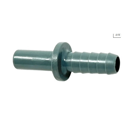 PI251212S John Guest 3/8in Hose ID to 3/8in Stem Adaptor