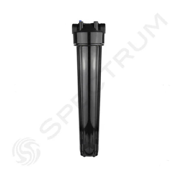 20inch Black SPECTRUM Aqualyze Economic Filter Housing, EFH-PK-1-20-3/4