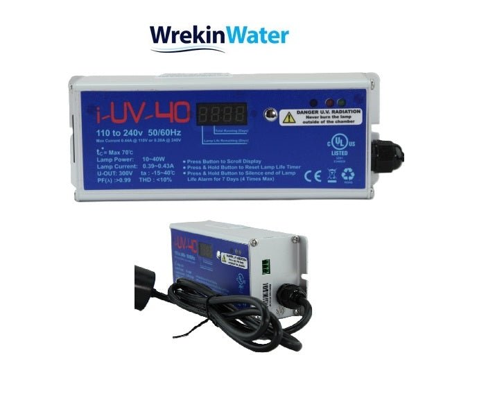 i-UV-40 - WrekinWater Replacement SE Power supply, SE1, SE2, SE3 and SE4 UV systems