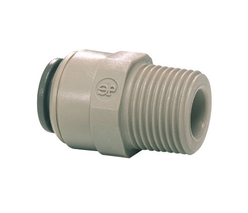 PI011223S - PACK of 10 - 3/8" NPTF x 3/8" Push fit - John Guest Male Adaptors