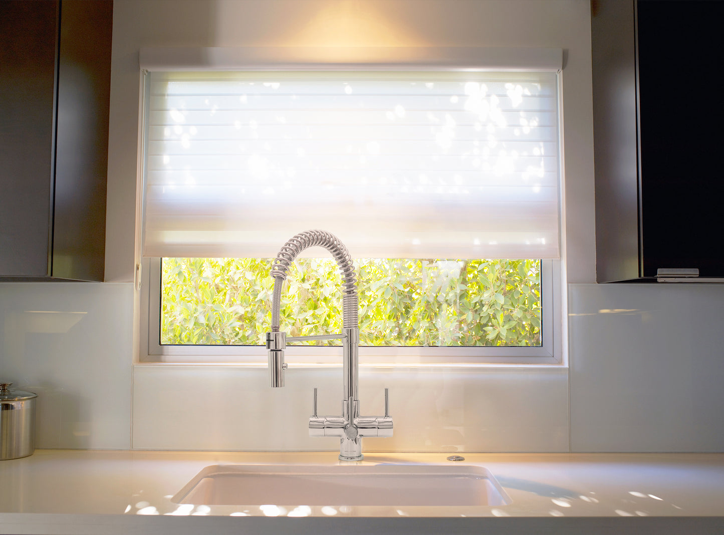 Milano 3-Way Chrome - Kitchen Filter Tap with QC100 Filter System - Acquapuro Traditional Range