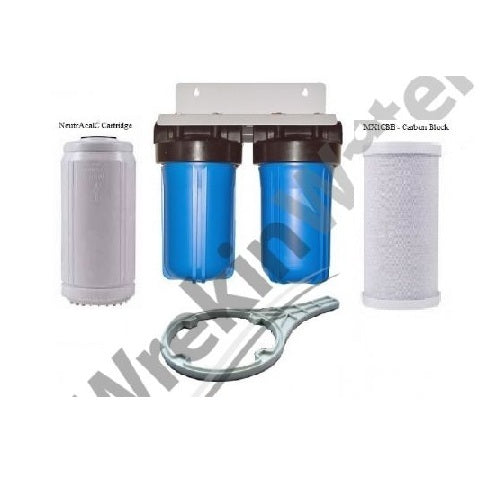 NC10BB-CB10BB/2 Whole House - Duplex Chlorine reduction and Scale Control 10 lpm