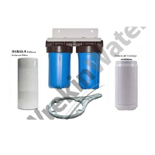 NC10BB-HSB10-5/2 Whole House - Duplex Rust, Sediment and Scale Control 10 lpm