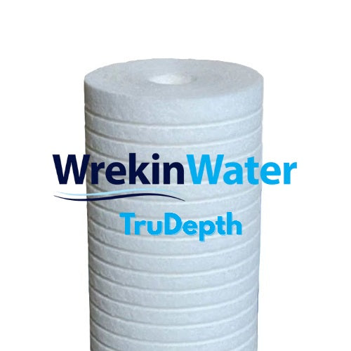 PS50-20BB-PLUS: 50 Micron Large Diameter 4.5"x20in - BOX of 4 - Sediment Filter from Wrekin Water