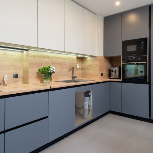 Wrekin APL Stratus Premier Tap in Chrome Traditional Range and QC100 Water Filtration System