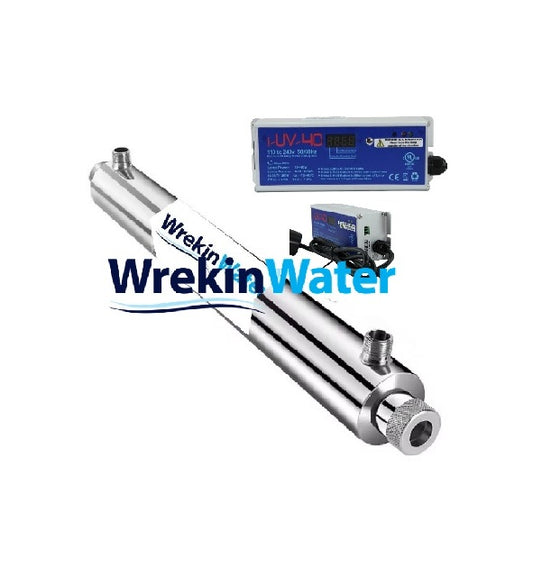SE2-SS 30lpm - 3/4 Ports same side Wrekin UV system with intelligent i-Controller