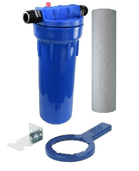 SLH10- (NP1) - Slimline 10in Housing with PS5 - 5 Micron Sediment Filter