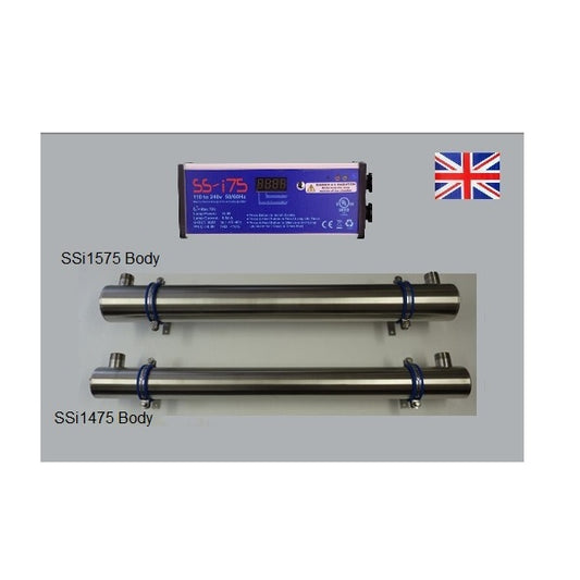 SSi1475 - 75W - Wrekin Water UV Disinfection System - 117 Lpm Stainless Steel