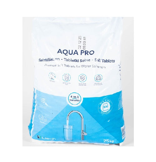 Salt - Tablet 25kg (For Pallet Water Softener Order only)