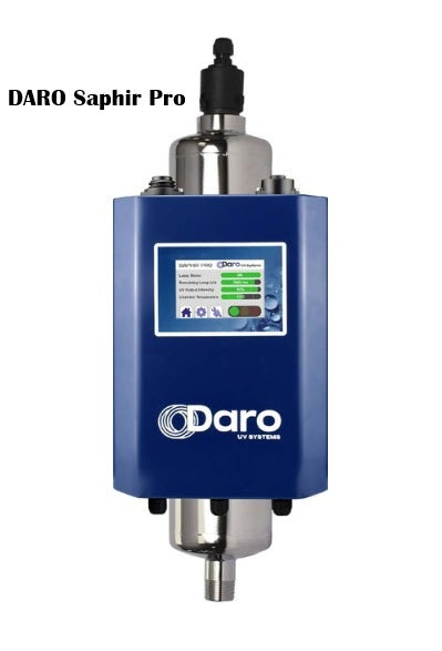 Daro Saphir 1 Pro UV Water Disinfection System – 8 LPM Flow Rate, WRAS-Approved
