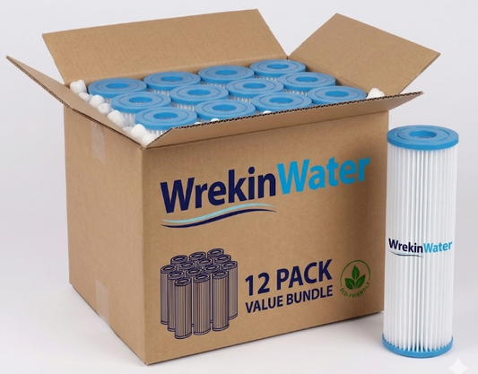PL5-10BB 4½in x 9¾in - 5 micron Jumbo High Flow Polyester Pleated Sediment Filters