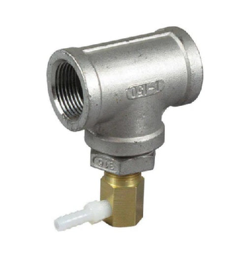 Atlas Temperature Relief Valve (TRV) 1" NPT with Drain Line