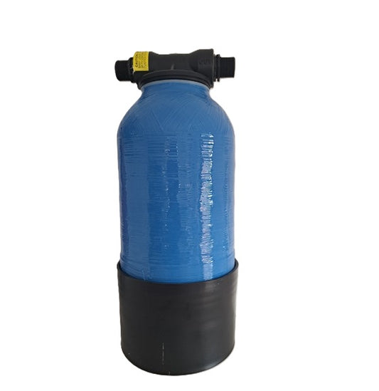 Car Rinse - 6" x 13" Vessel (4.6L) with 3/4in Nipple Connections filled with MB400 DI Resin