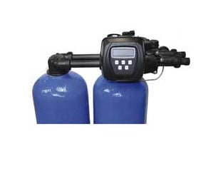 WS1 TT Clack METERED DUPLEX Range of Water Softeners 1in Digital Meter Controlled - WrekinWater