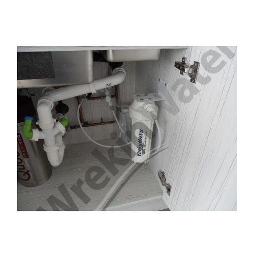 Wrekin Water The Wrekin Waterway Drinking Water Filter System with CB1 Carbon Block Cartridge For Your EXISTING Kitchen Tap