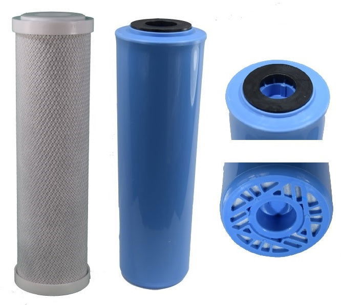 Wrekin Water Duplex SET2 Filters - RF1 and CB1 Filters - WrekinWater