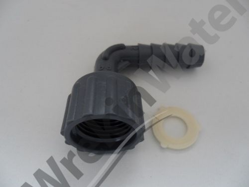 Wrekin Water P678 Drain Connector Elbow 1/2in BSPF