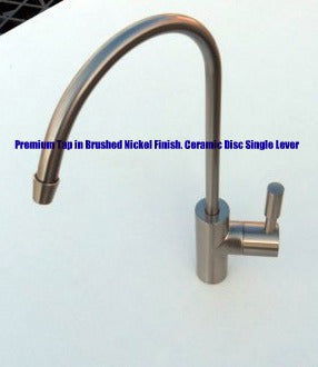 Wrekin Water Premium Drinking Water Tap AT2SNP in Brushed Nickel Finish - WrekinWater