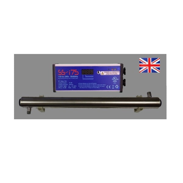Wrekin Water SSi75 - 75w UV Disinfection Unit 60 litres/min Stainless Steel - WrekinWater