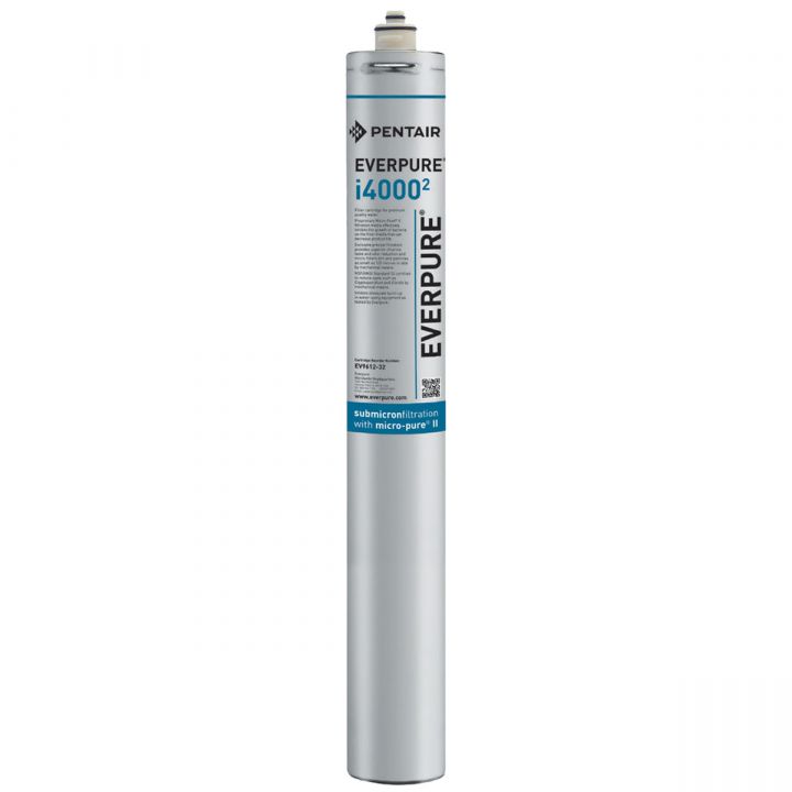 Pentair Everpure i4000 Water Filter Cartridge (EV9612-36) Premium Filtration for Ice Machines