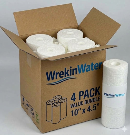 PS5-10BB 10in x 4.5in - 5 Micron Depth Large Diameter Poly Spun Sediment Filter