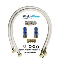 15mm Fixing with Full Bore Valves and H835 12mm hoses for Higher Flow Rates