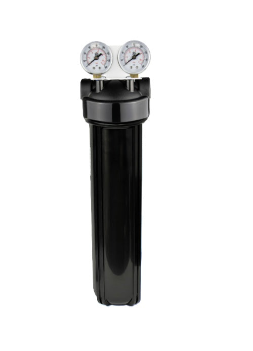 20" Large Diameter - Single Stage Housing 1" BSP Ports - Ready Assembled