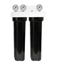 SFHS-2-20LD : SPECTRUM Aqualyze Double System Black Large Diameter 20" with Complete Adaptor Kit 110263