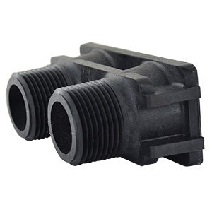 18706-10 FLECK Plastic Yoke/Manifold for Fleck 5600, 5800, 9000/9100 1in Male
