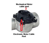Fleck 9500 - 40m3  New Design - Dual Meter assembly Stainless Steel 1.5" Fleck 29097